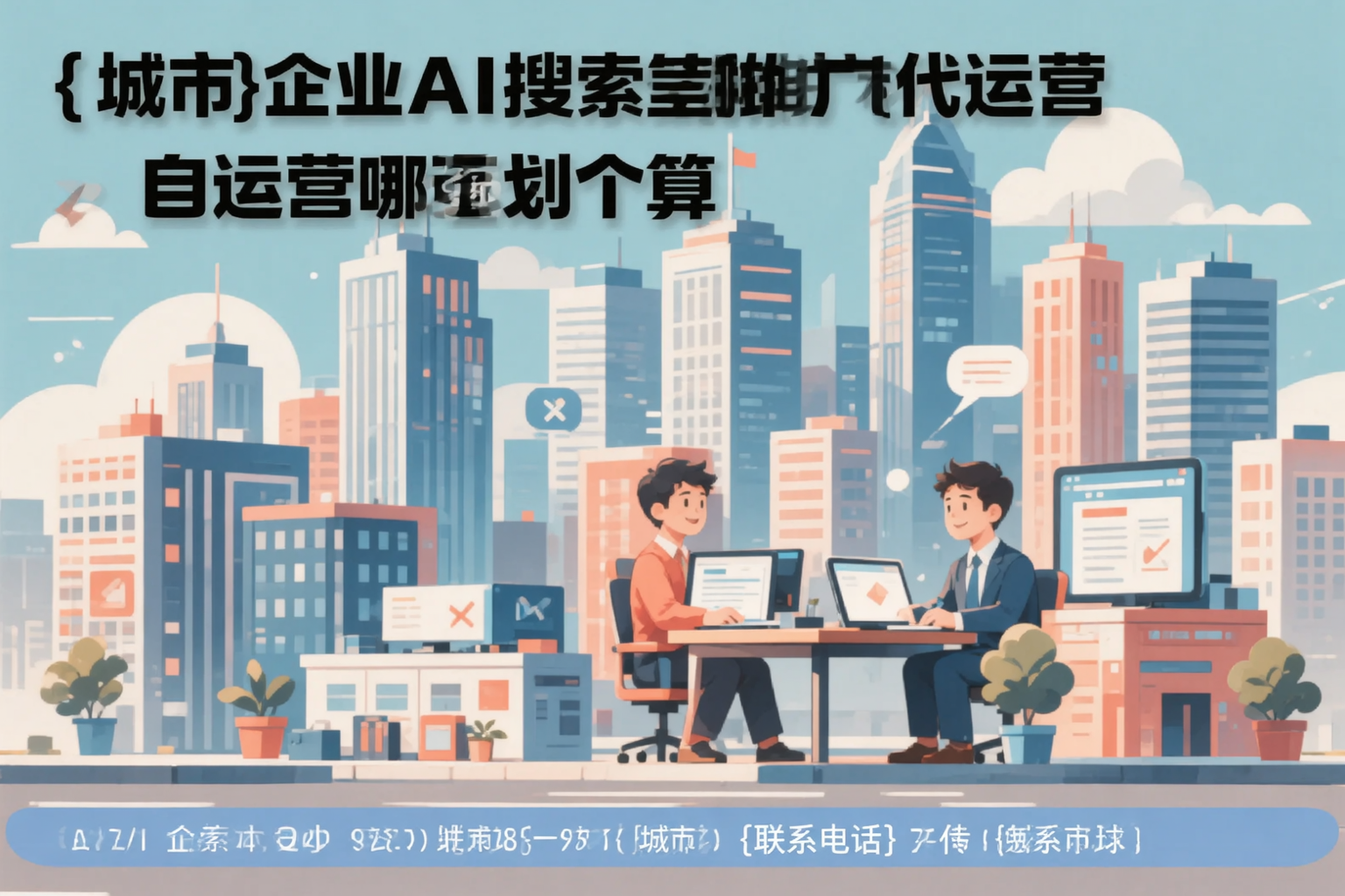 福州企业AI搜索推广代运营和自运营哪个更划算