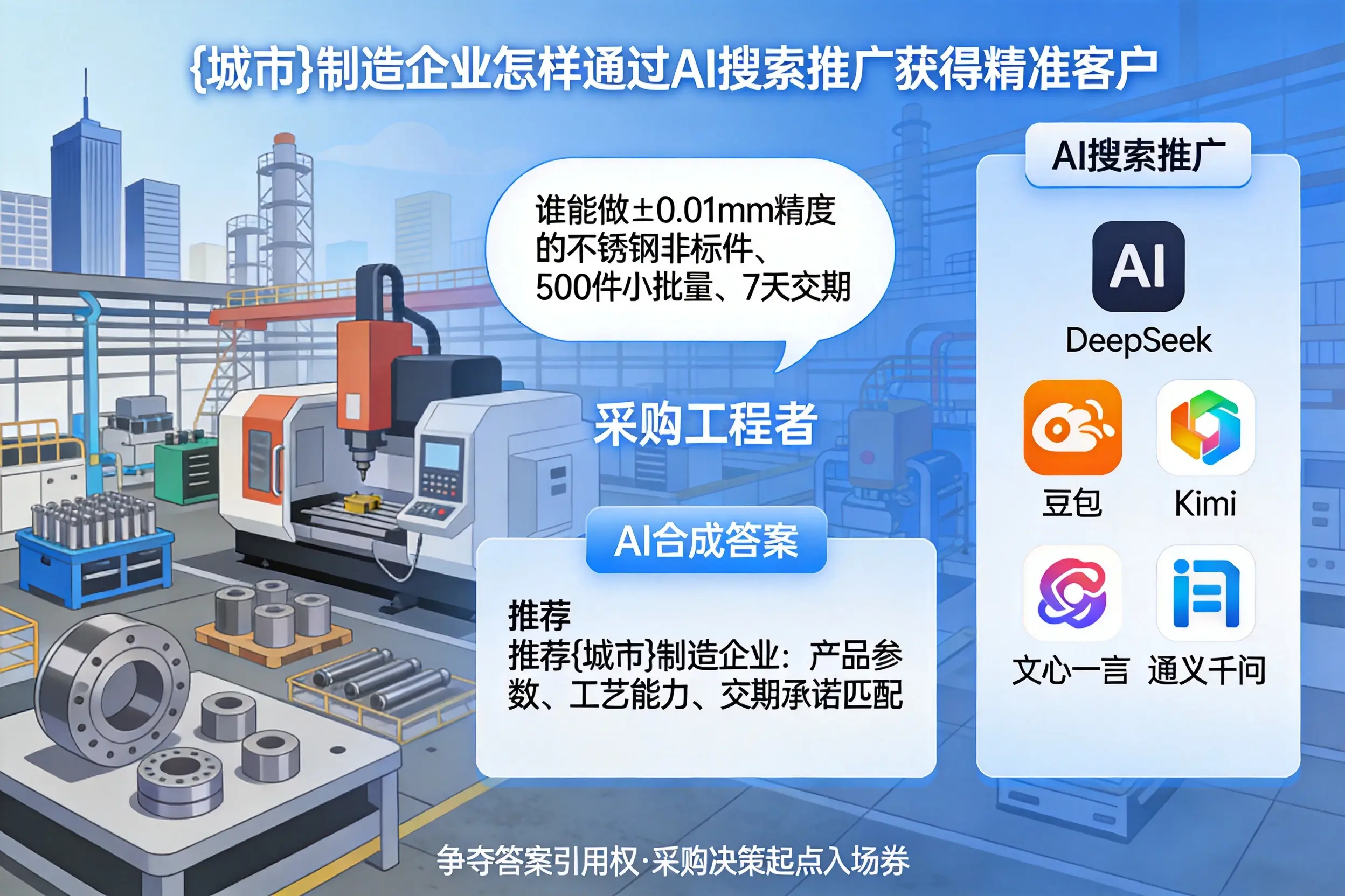 福州制造企业怎样通过AI搜索推广获得精准客户