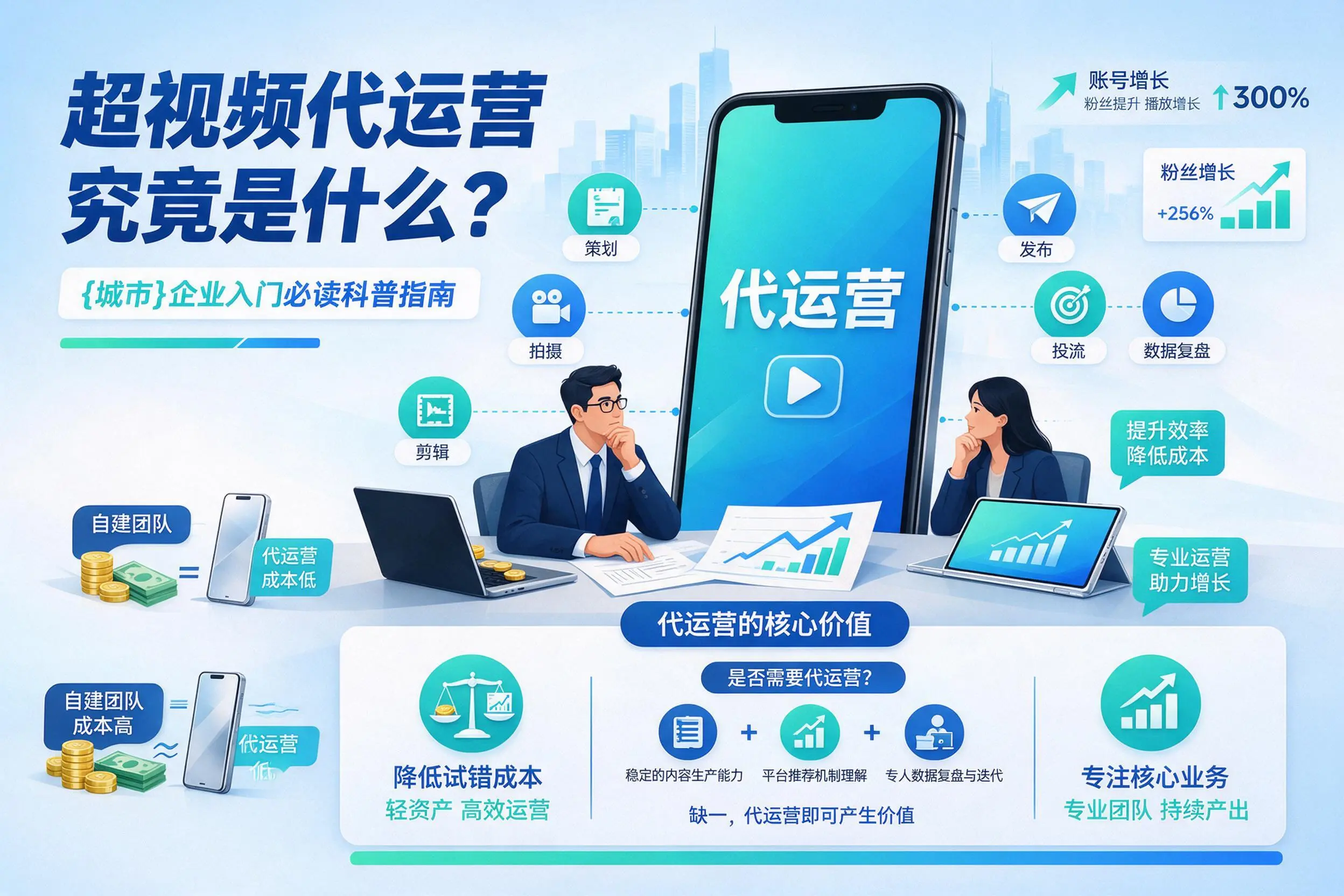 短视频代运营究竟是什么？福州企业入门必读科普指南