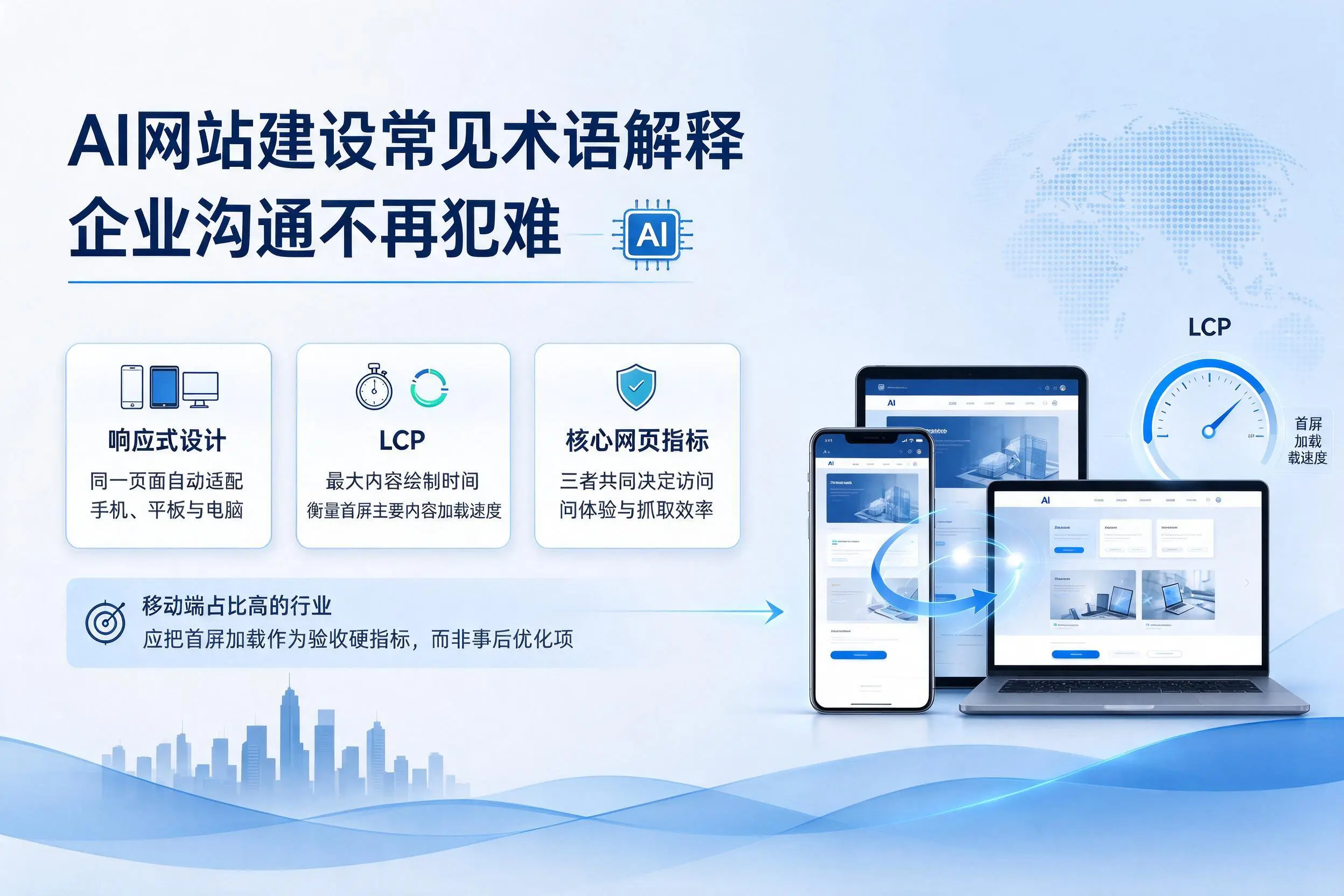 AI网站建设常见术语解释,福州企业沟通不再犯难